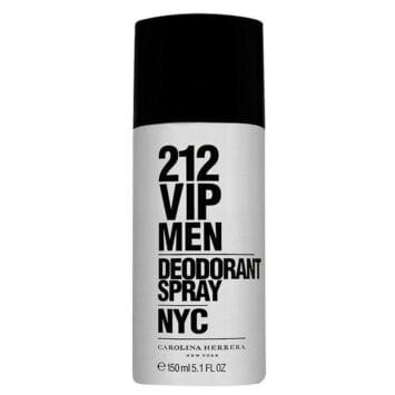 קרולינה 212 וי אי פי דאודרנט ספריי 150 מל CAROLINA HERRERA 212 VIP MEN DEODORANT SPRAY 150ML