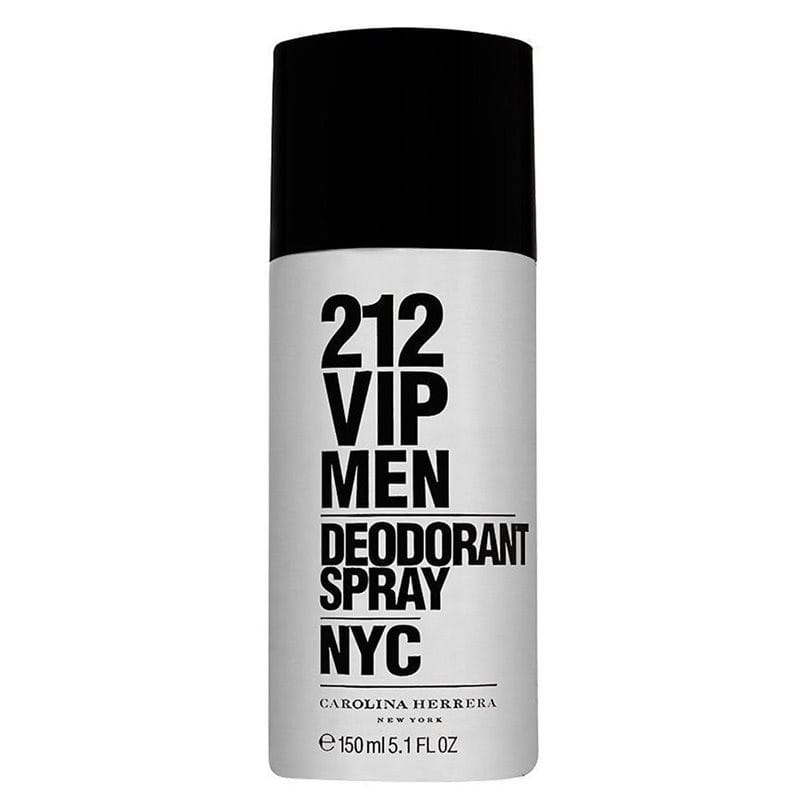 קרולינה 212 וי אי פי דאודרנט ספריי 150 מל CAROLINA HERRERA 212 VIP MEN DEODORANT SPRAY 150ML
