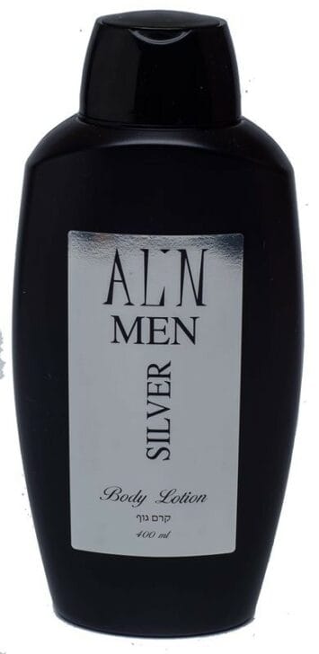 אלין גבר קרם גוף סילבר 400 מל ALIN MEN SILVER BODY LOTION 400 ML