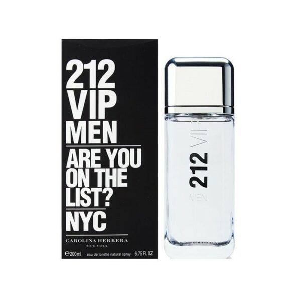 קרולינה הררה 212 וי איי פי בושם לגבר אדט 200מ"ל CAROLINA HERRERA 212 VIP EDT 200ML