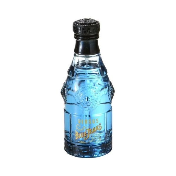 בושם לגבר ורסצה בלו גינס אדט 75 מ"ל VERSACE BLUE JEANS MAN EAU DE TOILETTE SPRAY 75 ML