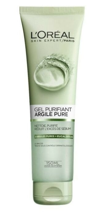 לוריאל תרחיץ חימר לטיהור העור מאט 150 מל L’Oreal Pure Wash 150ml