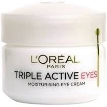 לוריאל טריפל אקטיב קרם לחות לעיניים LOREAL PARIS TRIPLE ACTIVE EYES 15 ML