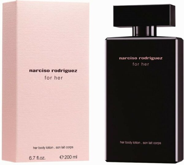 קרם גוף נרסיסו רודריגז 200 מל Narciso Rodriguez For Her Body Lotion 200ml Women