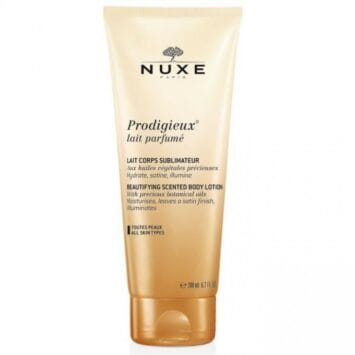 נוקס פרודיגוס תחליב לחות לגוף 200 מ"ל Nuxe Prodigieux Beautifying Scented Body Lotion 200ml