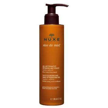 נוקס פאריז גל לניקוי העור והסרת האיפור 200 מ"ל Nuxe Reve de Miel Face Cleansing & Makeup Removing 200M