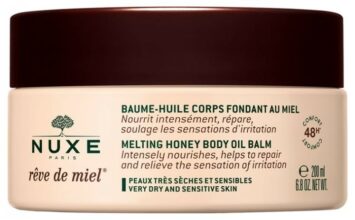 נוקס באלם דבש לגוף 200 מ"ל Nuxe Rêve de Miel Melting Honey Body Oil Balm 200ml