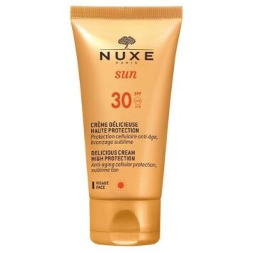נוקס פאריז קרם הגנה מהשמש 50 מ"ל SPF 30 Nuxe Sun Sun Cream Delicious Face SPF30 50ml
