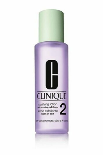 קליניק מי הסרה מספר 2 לעור יבש עד מעורב 200מ"ל CLINIQUE CLARIFING LOTION NO2 200ML