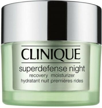 קליניק תכשיר לחות ללילה המסייע בתיקון נזקי העור 50 מ"ל Clinique Superdefense Night Recovery Moisturizer 50ml (very dry to dry co