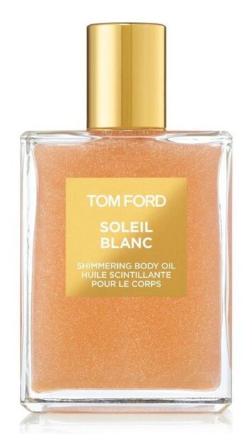 טום פורד סולייל בלאנק שמן גוף עם שימר מנצנץ 100 מ"ל TOM FORD Rose Gold Soleil Blanc Shimmering Body Oil 100ML