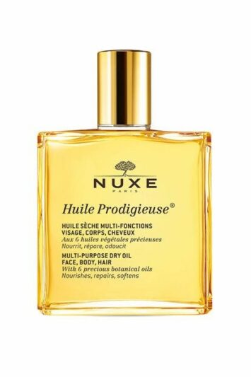 נוקס פאריז שמן רב שימושי עשיר ומזין המתאים לעור פנים, הגוף ושיער 100 מ"ל Nuxe Huile Prodigieuse Multi Purpose Dry Oil Face Body