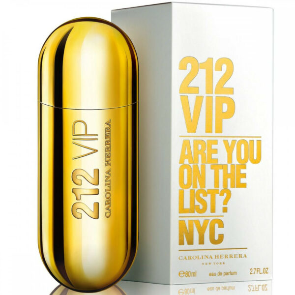 בושם לאשה קרולינה הררה 212 וי אי פי 80 מ"ל Carolina Herrera 212 VIP E.D.P 80ml