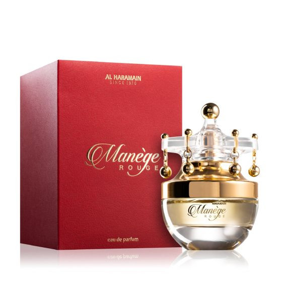 בושם לאישה אל הרמין מאנג' רוג' א.ד.פ 75 מל Al Haramain Manege Rouge 75 ml EDP