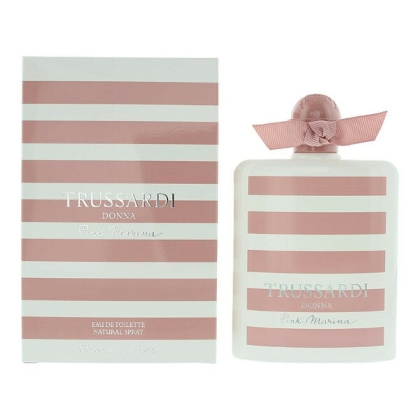 טרוסרדי דונה פינק מרינה בושם לאשה אדט 100 מל Trussardi Donna Pink Marina EDT 100 ml