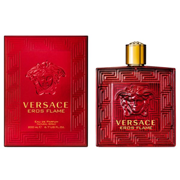 בושם לגבר ורסצה ארוס פליים אדפ 200 מל Versace Eros Flame E.D.P 200ml