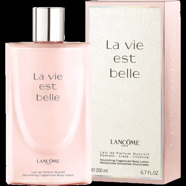 לנקום לה וי אבל תחליב גוף מבושם 200 מ"ל LANCOME LA VIE EST BELLE BODY LOTION 200ml