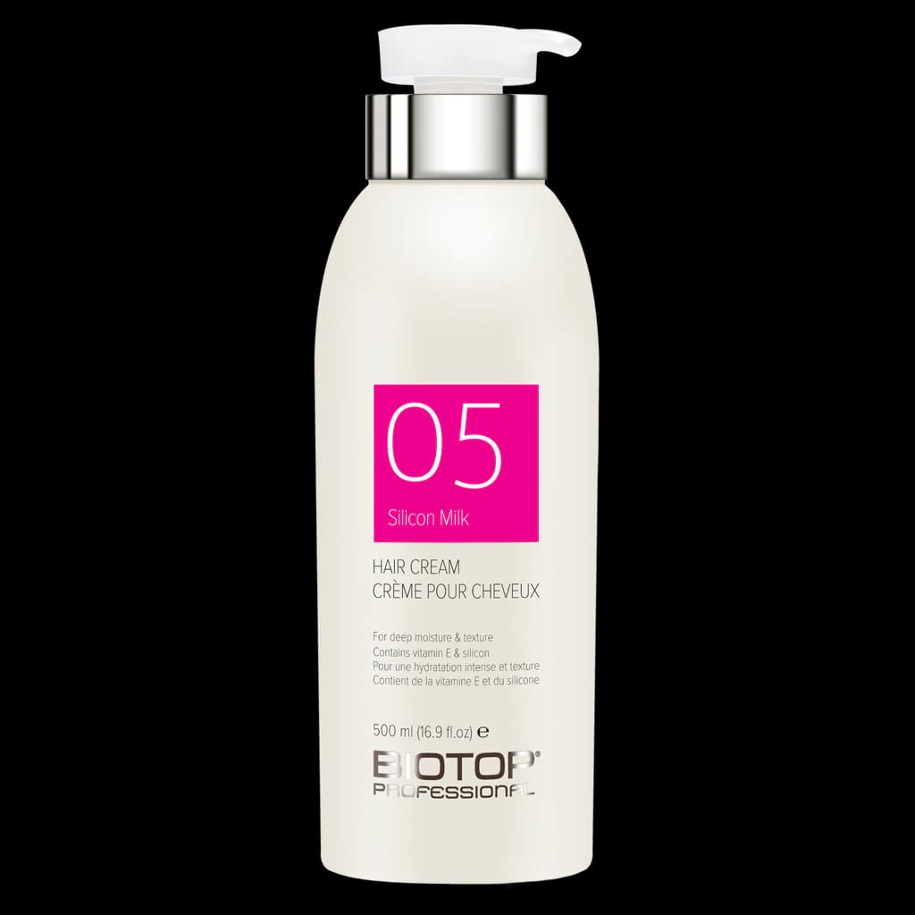 ביוטופ 05 קרם לחות סיליקון לשיער 500 מל BIOTOP 05 HAIR CREAM SILK 500ML