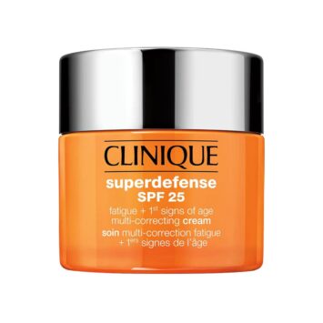 קליניק קרם לחות עם מקדם הגנה 25 לעור יבש 50 מל Clinique Superdefense SPF25 DAY CREAM 50 ml