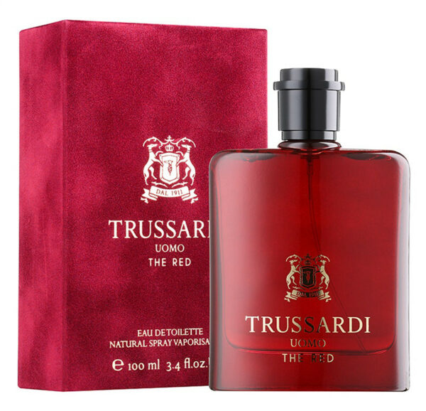 בושם לגבר טרוסרדי אומו רד אדט 100 מ"ל Trussardi UOMO The Red E.D.T 100ml