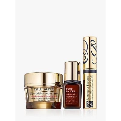 אסתי לאודר סט סופרים+עיניים ESTEE LAUDER REVITALIZING SUPREME + GLOBAL ANTI-AGING CELL POWER EYE BALM CONFEZIONE