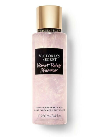 ויקטוריה סיקרט מבשם גוף ולווט פטאלס שימר 250 מל Victorias Secret VELVET PETALS Shimmer Fragrance Mist 250ml