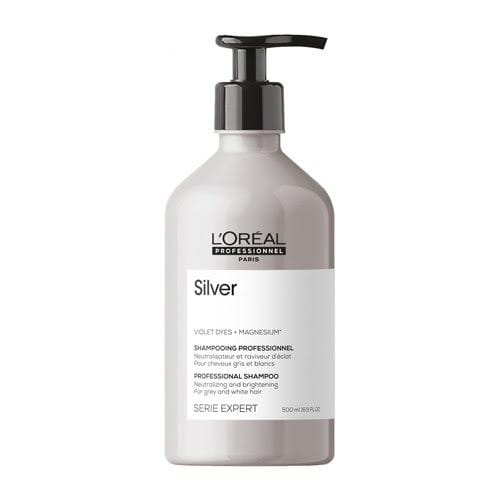 לוריאל מגנזיום סילבר שמפו 500 מ"ל L'Oreal Professionnel Serie Expert Silver shampoo 500ml