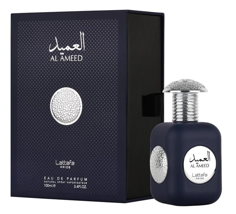 בושם לגבר לאטפה אל אמד אדפ 100 מל lattafa AL AMEED edp 100 ml