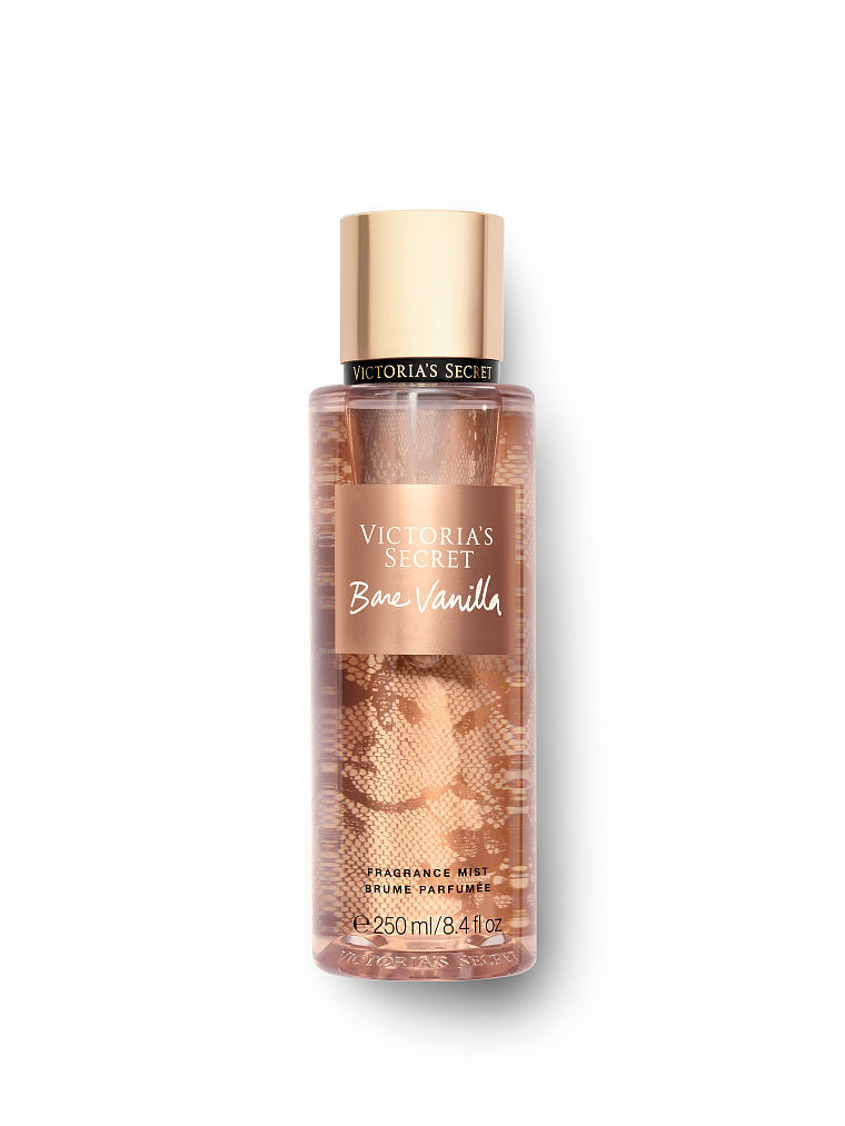 ויקטוריה סיקרט מבשם גוף בייר ונילה 250 מל victorias secret bare vanilla body mist 250 ml