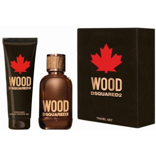 דיסקוורד אוד 2 פור הום אדט מארז 2 מוצרים DSQUARED WOOD EDT POUR HOME SET FOR MAN
