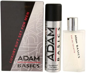 סט לגבר אדם בייסיק אדט מארז 2 מוצרים ADAM BASICS EDT SET FOR MAN