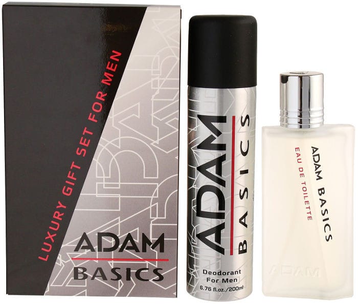 סט לגבר אדם בייסיק אדט מארז 2 מוצרים ADAM BASICS EDT SET FOR MAN