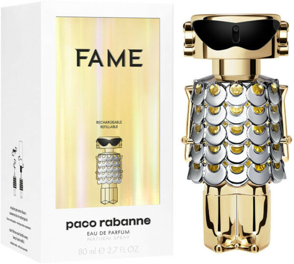 בושם לאישה פאקו ראבן פאם 80 מ"ל א.ד.פ Paco Rabanne Fame 80 ml