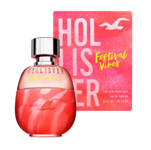 בושם לאישה הוליסטר פסטיבל וייבס אדפ 100 מל Hollister Festival Vibes For Her Eau De Parfum