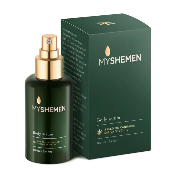 סרום גוף על בסיס שמן המפ וחוחובה 100מ"ל MY SHEMEN BODY SERUM 100ML