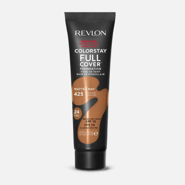 רבלון מייקאפ פול קאבר כרמל 425 30מ"ל REVLON FULL COVER 425 30ML