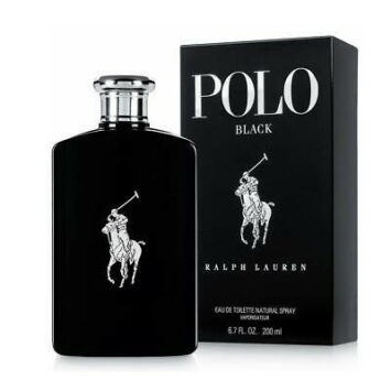 ראלף לורן פולו בלאק בושם לגבר אדט 200מ"ל RALPH LAUREN POLO BLACK EDT 200ML