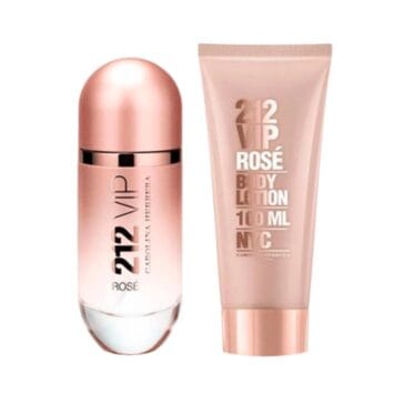קרולינה הררה 212 וי איי פי רוז מארז לאישה CAROLINA HERRERA 212 VIP ROSE SET