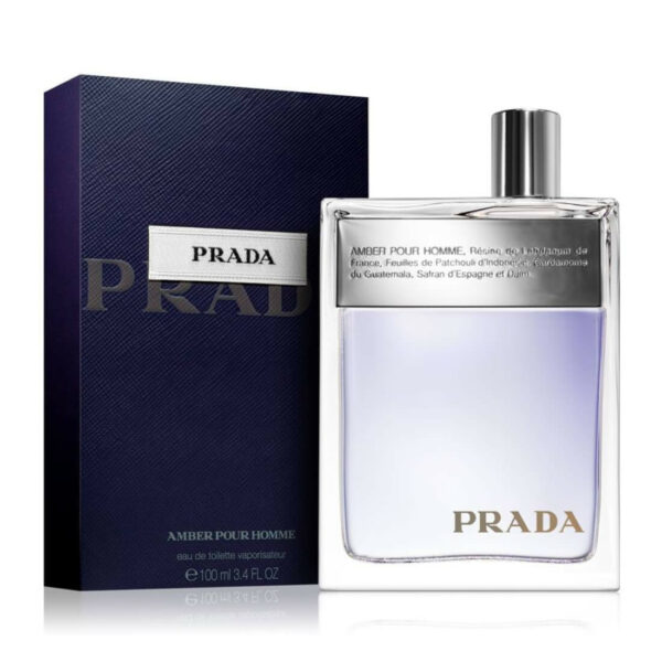 פראדה אמבר בושם לגבר אדט 100מ"ל PRADA AMBER POUR HOMME EDT 100ML