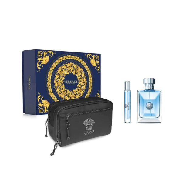 ורסצ'ה פור הום מארז בושם לגבר אדט 100מ"ל VERSACE POUR HOMME EDT 100ML SET