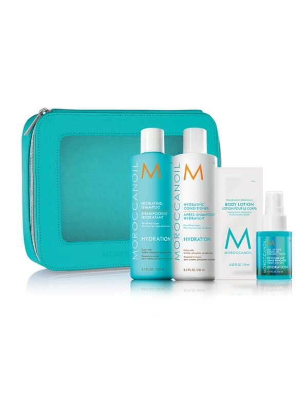 מורוקן אויל ערכת מוצרים ללחות השיער MOROCCAN OIL HYDRATION HAIR SET