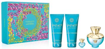 ורסצה דילן טורקיז מארז לאישה אדט 100מ"ל VERSACE DYLAN TURQUOISE SET EDT 100ML