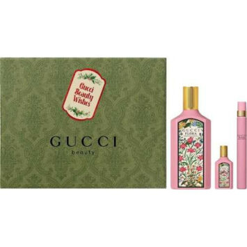 גוצי פלורה גורגס גרדניה מארז לאישה אדפ 100מ"ל GUCCI FLORA GORGEOUS GARDENIA SET EDP 100ML