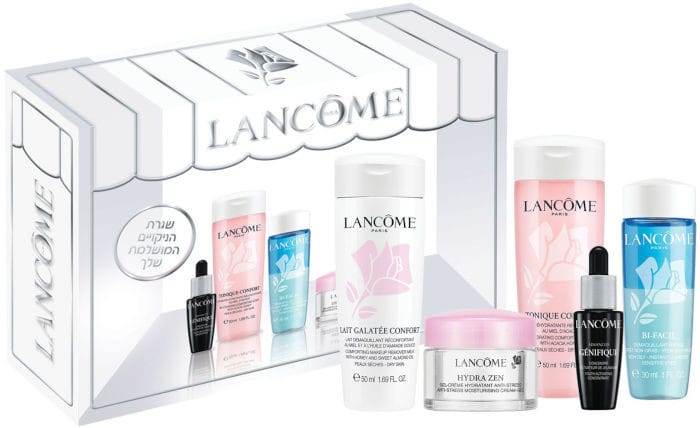 לנקום ערכת ניקוי ולחות – LANCOME SET