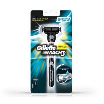 גילט מאך 3 סכין גילוח בודד Gillette Mach3 New Blade Razor - 1 Count