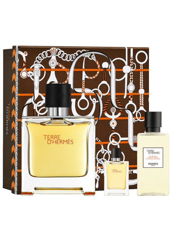 הרמס מארז בושם לגבר פיור פרפיום 75מ"ל HERMES PURE PARFUM SET 75ML