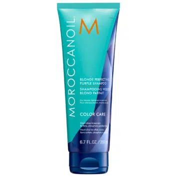 מורוקן אויל שמפו סילבר 200 מ"ל Moroccanoil Blonde Perfecting Purple Shampoo 200mlצך