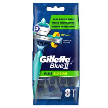 גילט בלו מארז סכיני גילוח חד פעמיים 8 יחידות GILLETE BLUE