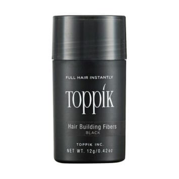 טופיק אבקה למילוי השיער צבע שחור 12גרם Toppik Hair Building Black Fibers 12G