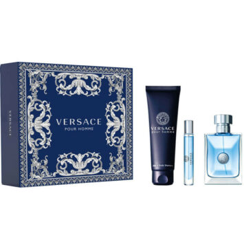 ורסצה פור הום מארז בושם לגבר אדט 100מ"ל VERSACE POUR HOMME SET EDT 100ML